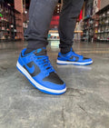 NK SB DUNK LOW HYPER COBALT NAVY BLACK SHOES