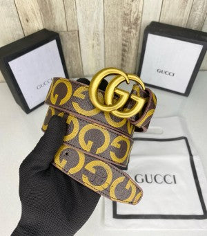 GUCC I GG PRINTED BELT