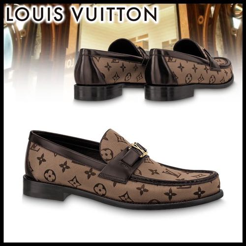 LOUIS VUITTON 1ABFKC MAJOR PREMIUM LOAFER