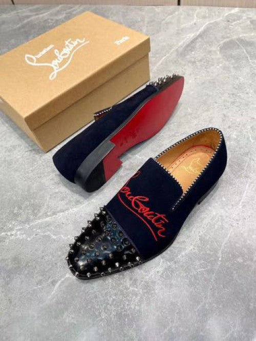 CHRISTIAN LOUBOUTIN OXFORD OUTLET LEATHER LOGO PREMIUM LOAFER