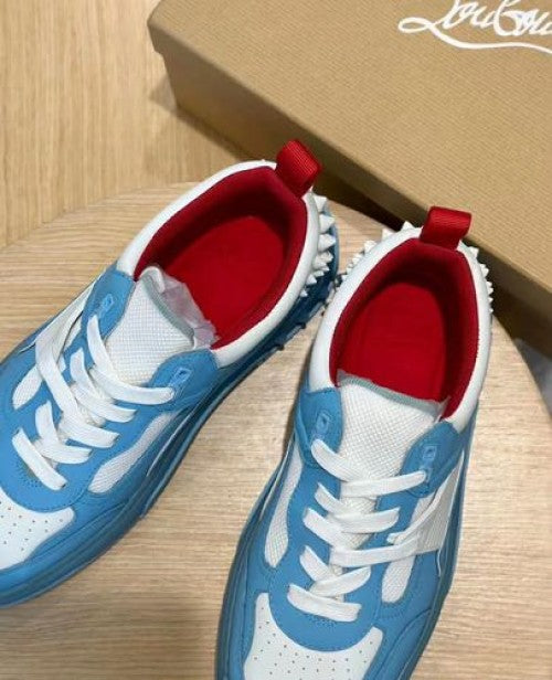 CHRISTIAN LOUBOTIN ASTROLOUBI CALF LEATHER MINERAL PREMIUM SNEAKER