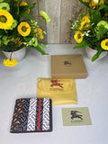 BURBERR Y WALLET WID OG BOX DUST BAG CARD 107
