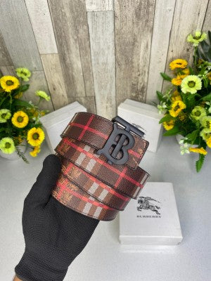 BURBERR Y BELT WID OG BOX