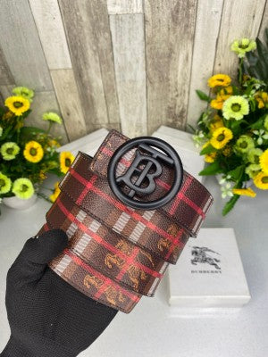 BURBERR Y BELT WID OG BOX