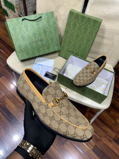 GUCC_I HORSBIT MONOGRAM PREMIUM LOAFER