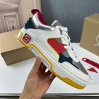 CHRISTIAN LOUBOTIN TITAN CALF LEATHER LOW TOP SNEAKER