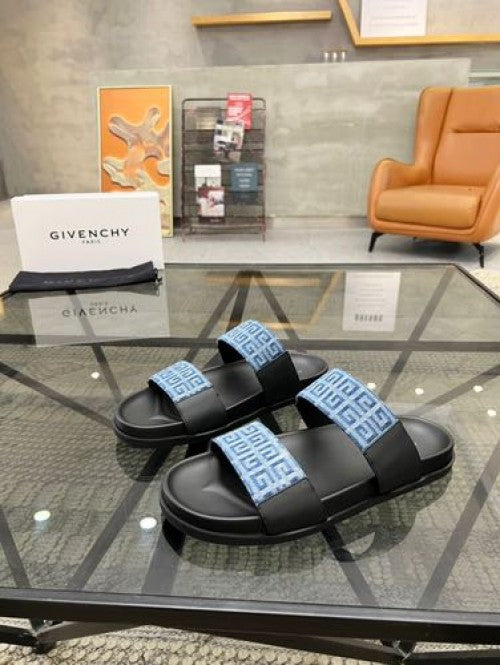 Givenchy Premium Denim Leather Slide