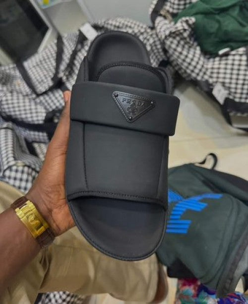 Prada Logo Cusion Premium Slide