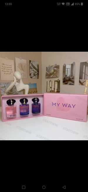 Giorgio Armani My Way 3 Fragrance Combo Set 155