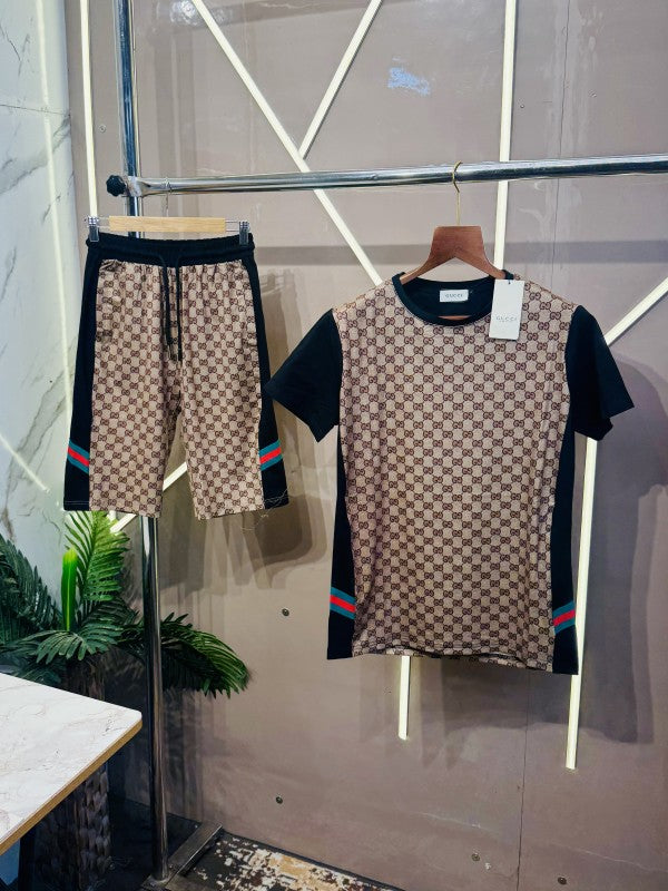 .Gucci.imported.digital.Printed.Monogram.Printed.Cord.Set