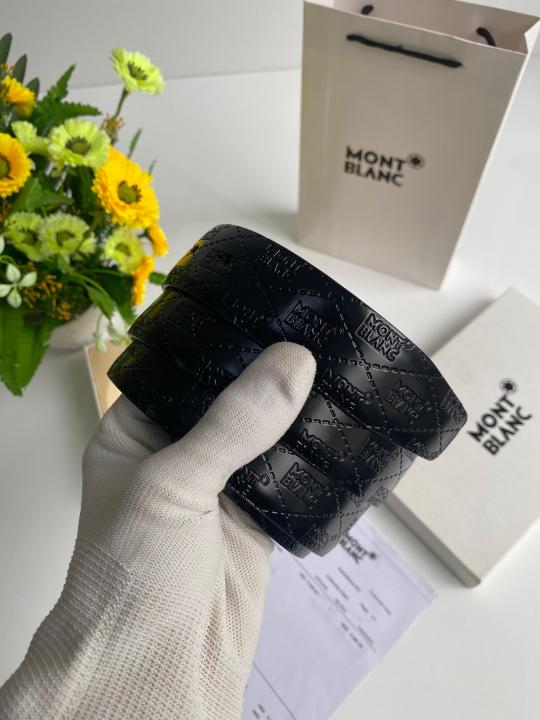 Mont_Blanc premium belt combo wid og box & accessories