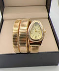 Bvlgar I Ladies Gold Copper Dail Watch