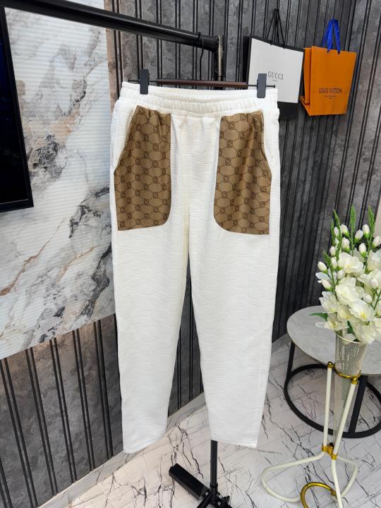 GUCCI IMPORTED ALL OVER SOFT JAQUARD FABRIC ALL OVER MONOGRAM CONTRAST HOODED VERY PREMIUM FULL TRACKSUIT MR119