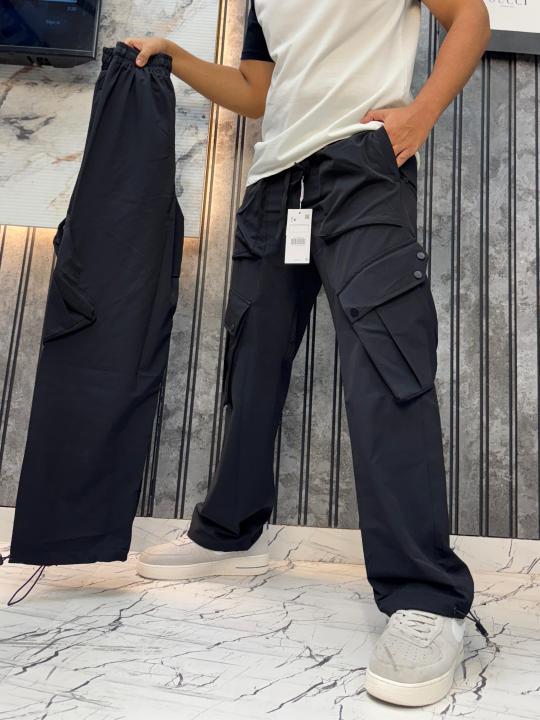Zara Black Imported 4 Pocket Baggy Style Very Premium Cargo Pants Mr136