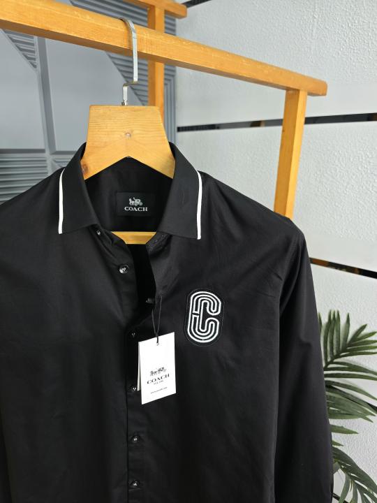 Coac Shirts black K124-B