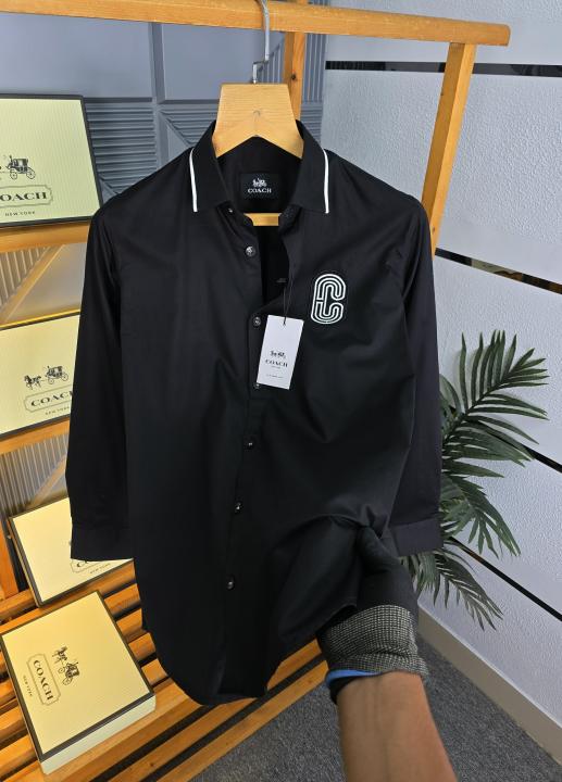Coac Shirts black K124-B