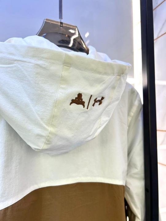 Under Armou r Imported White Super Premium Wind Shetter Jacket F3322-WH