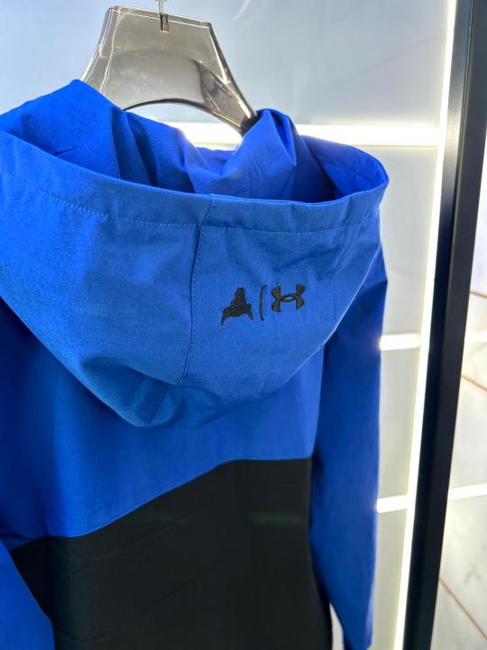 Under Armou r Imported Blue Super Premium Wind Shetter Jacket F3322-BU