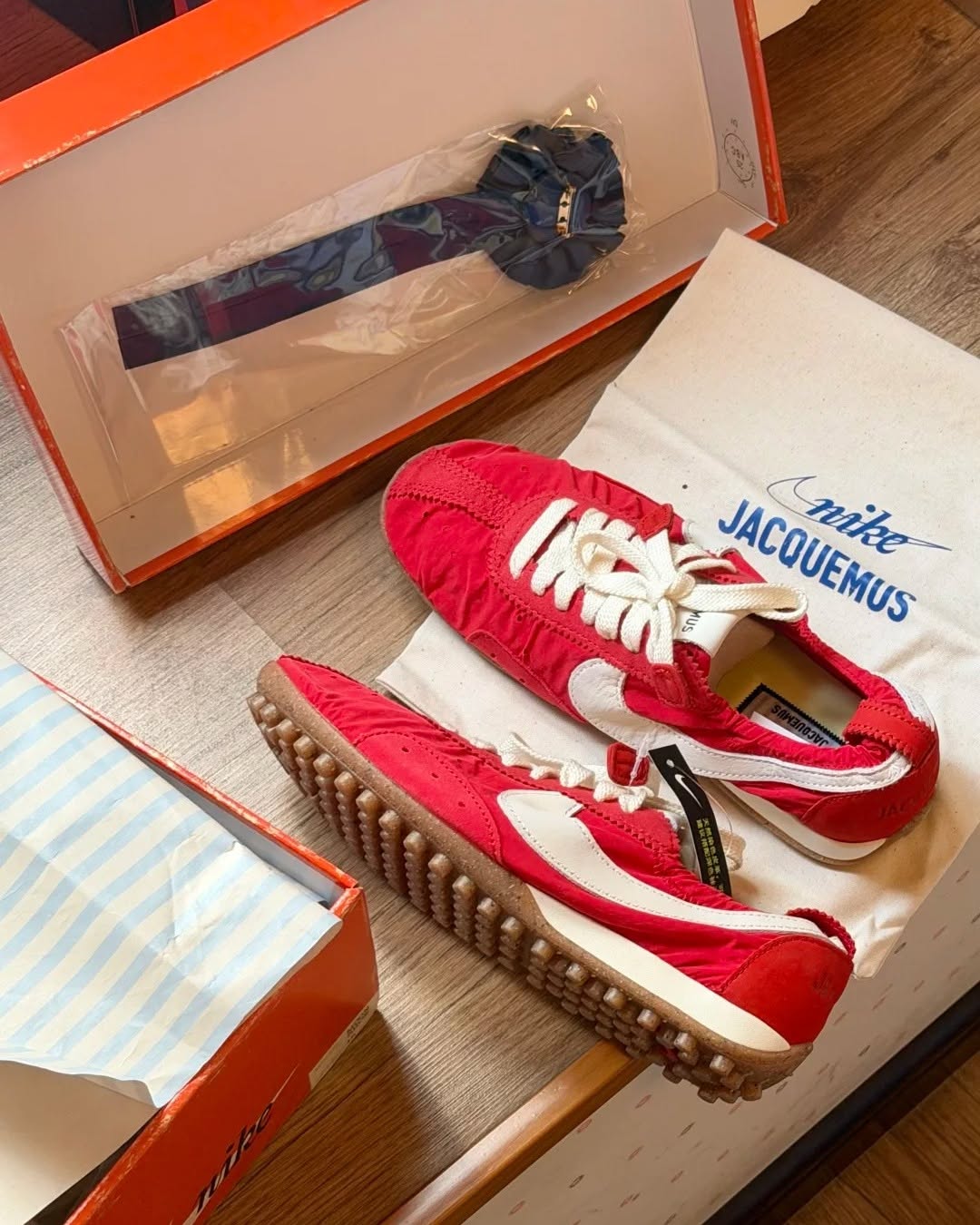 Nike x Jacquemus Moon Shoe SP University Red